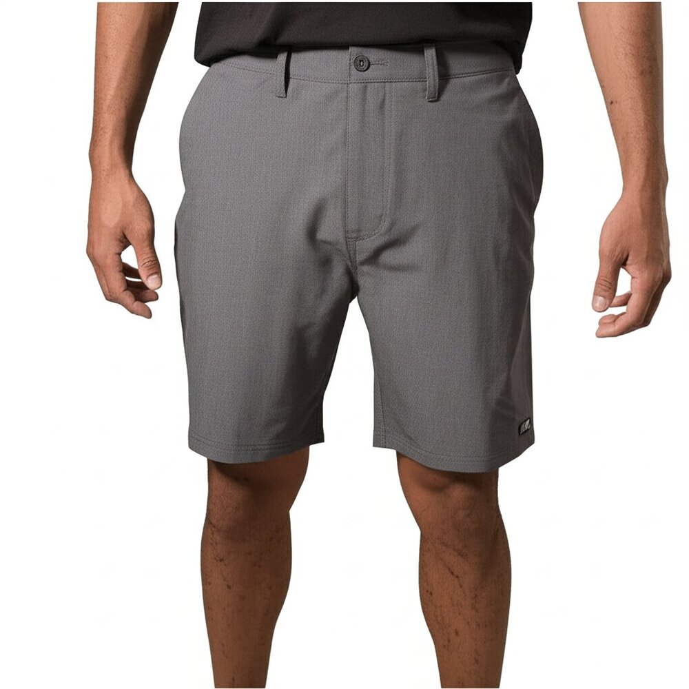Salty Crew Drifter 2 Hybrid Utility WalkShort in Gray NWT
